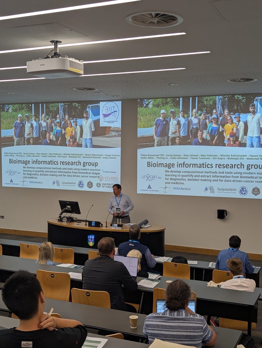 Presenting at MIUA2026 in Dublin